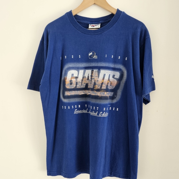 Reebok Other - Vintage Reebok New York Giants Shirt Large Football NFL 1996